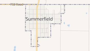 Summerfield, Kansas map