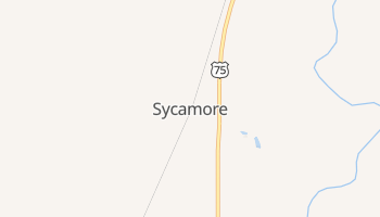 Sycamore, Kansas map