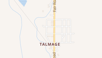 Talmage, Kansas map