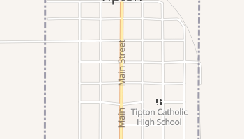 Tipton, Kansas map