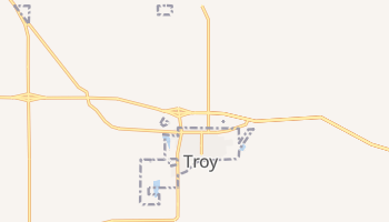 Troy, Kansas map