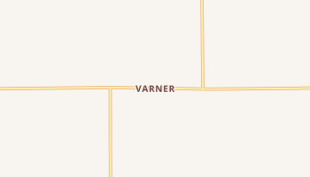 Varner, Kansas map