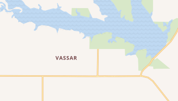Vassar, Kansas map