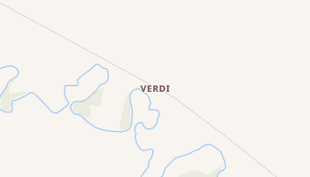 Verdi, Kansas map