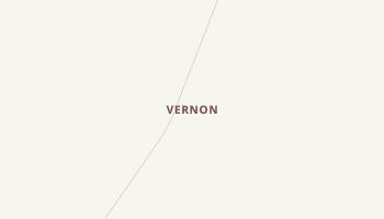 Vernon, Kansas map