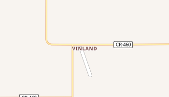 Vinland, Kansas map