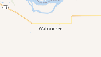 Wabaunsee, Kansas map