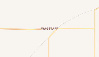 Wagstaff, Kansas map