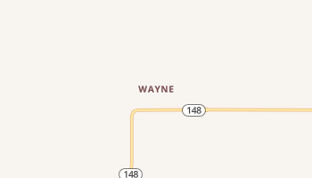 Wayne, Kansas map