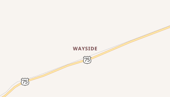 Wayside, Kansas map