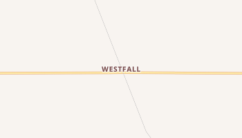 Westfall, Kansas map