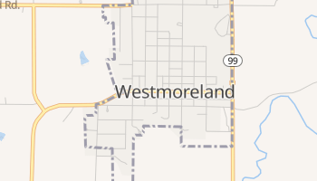 Westmoreland, Kansas map
