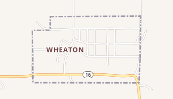 Wheaton, Kansas map