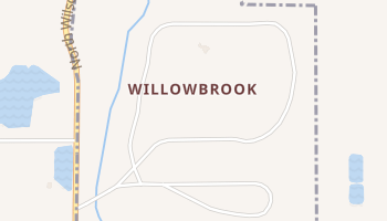 Willowbrook, Kansas map