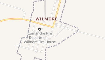 Wilmore, Kansas map