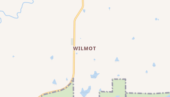 Wilmot, Kansas map