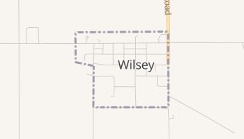 Wilsey, Kansas map
