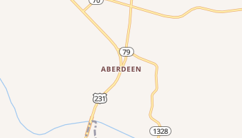 Aberdeen, Kentucky map