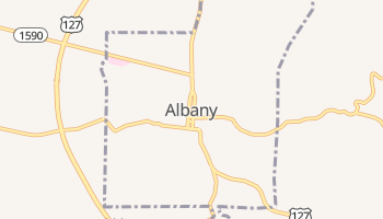 Albany, Kentucky map