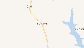 Anneta, Kentucky map