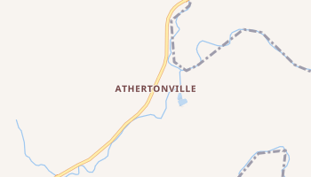 Athertonville, Kentucky map