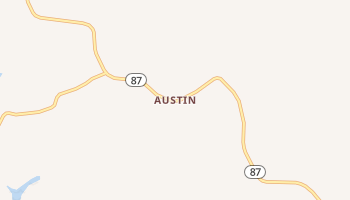 Austin, Kentucky map