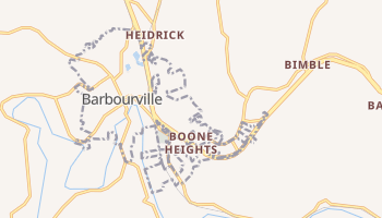 Barbourville, Kentucky map