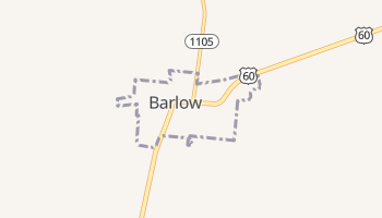 Barlow, Kentucky map