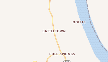 Battletown, Kentucky map