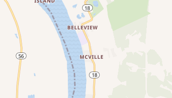 Belleview, Kentucky map