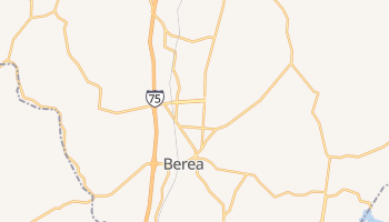 Berea, Kentucky map