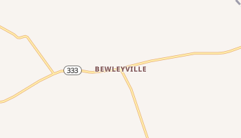 Bewleyville, Kentucky map