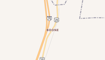 Boone, Kentucky map