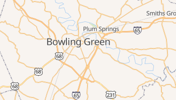 Bowling Green, Kentucky map