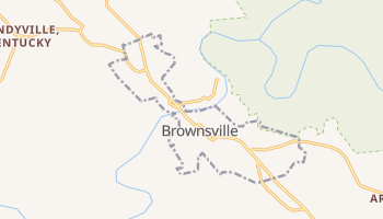 Brownsville, Kentucky map