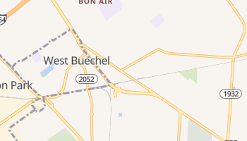 Buechel, Kentucky map