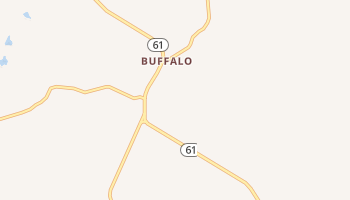 Buffalo, Kentucky map