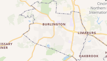 Burlington, Kentucky map