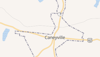 Caneyville, Kentucky map