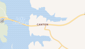 Canton, Kentucky map