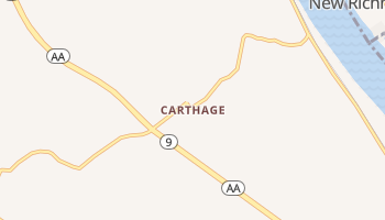 Carthage, Kentucky map