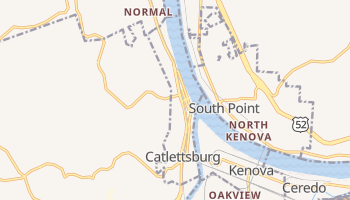 Catlettsburg, Kentucky map