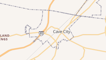 Cave City, Kentucky map
