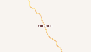 Cherokee, Kentucky map