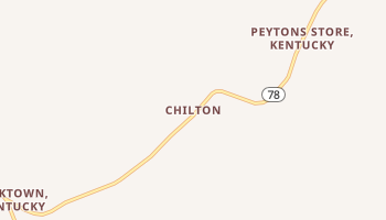 Chilton, Kentucky map