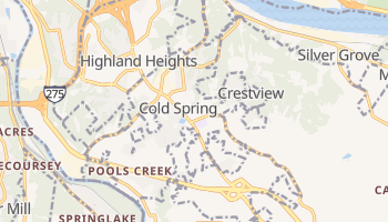 Cold Spring, Kentucky map