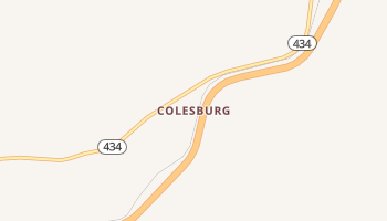 Colesburg, Kentucky map