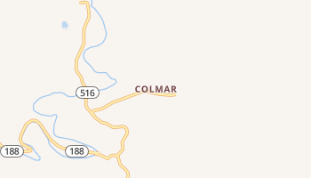 Colmar, Kentucky map