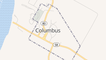 Columbus, Kentucky map