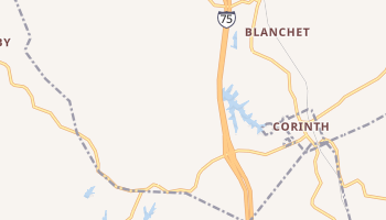 Corinth, Kentucky map